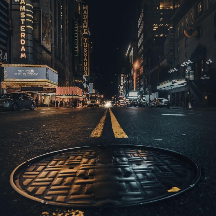 City skyline in Rome, Italy